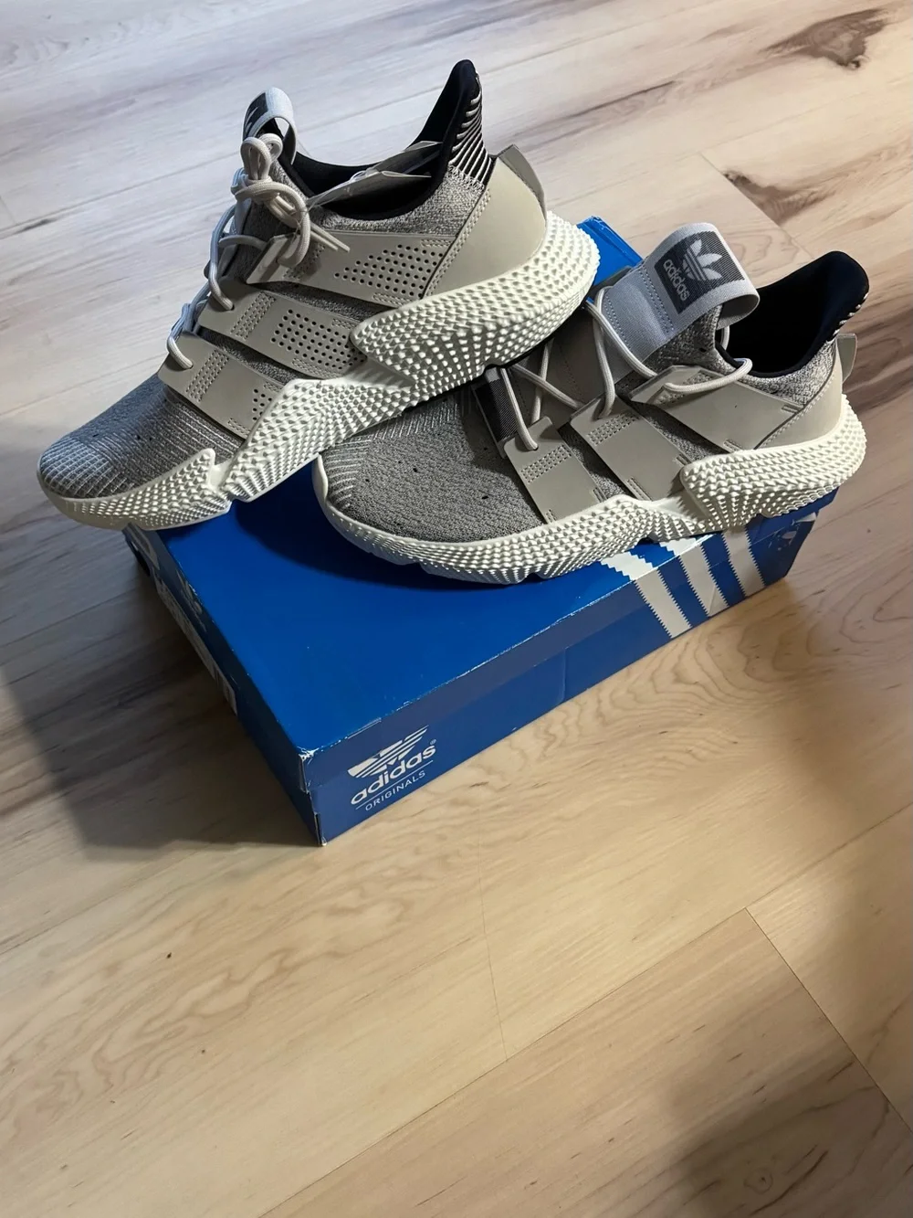 adidas Originals Prophere Sneakers B37182 - Gray / US 9
